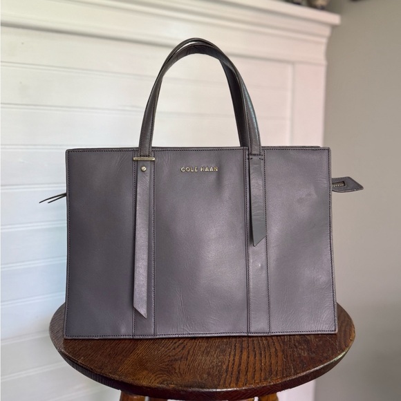 Cole Haan vestry Leather Tote Bag - Picture 1 of 14